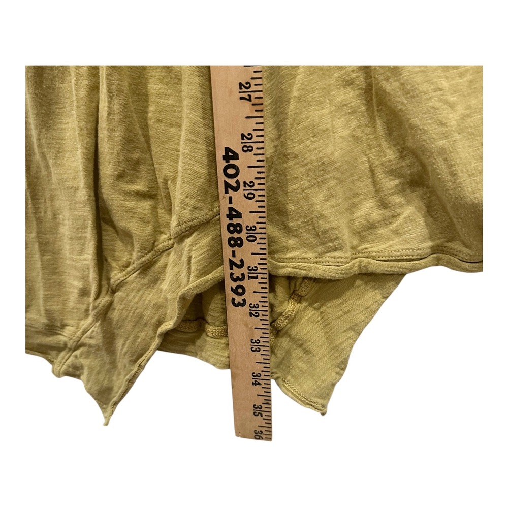 Magnolia Pearl Cotton Paz Tank Tunic Dress Distressed Mustard OS - Picture 5 of 8